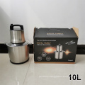 10L Electric Meat Grinder 2 Speeds Stainless Steel Electric Chopper Automatic Mincing Machine Quiet Food Processor